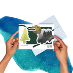 Carte postale – Forêt du Jura