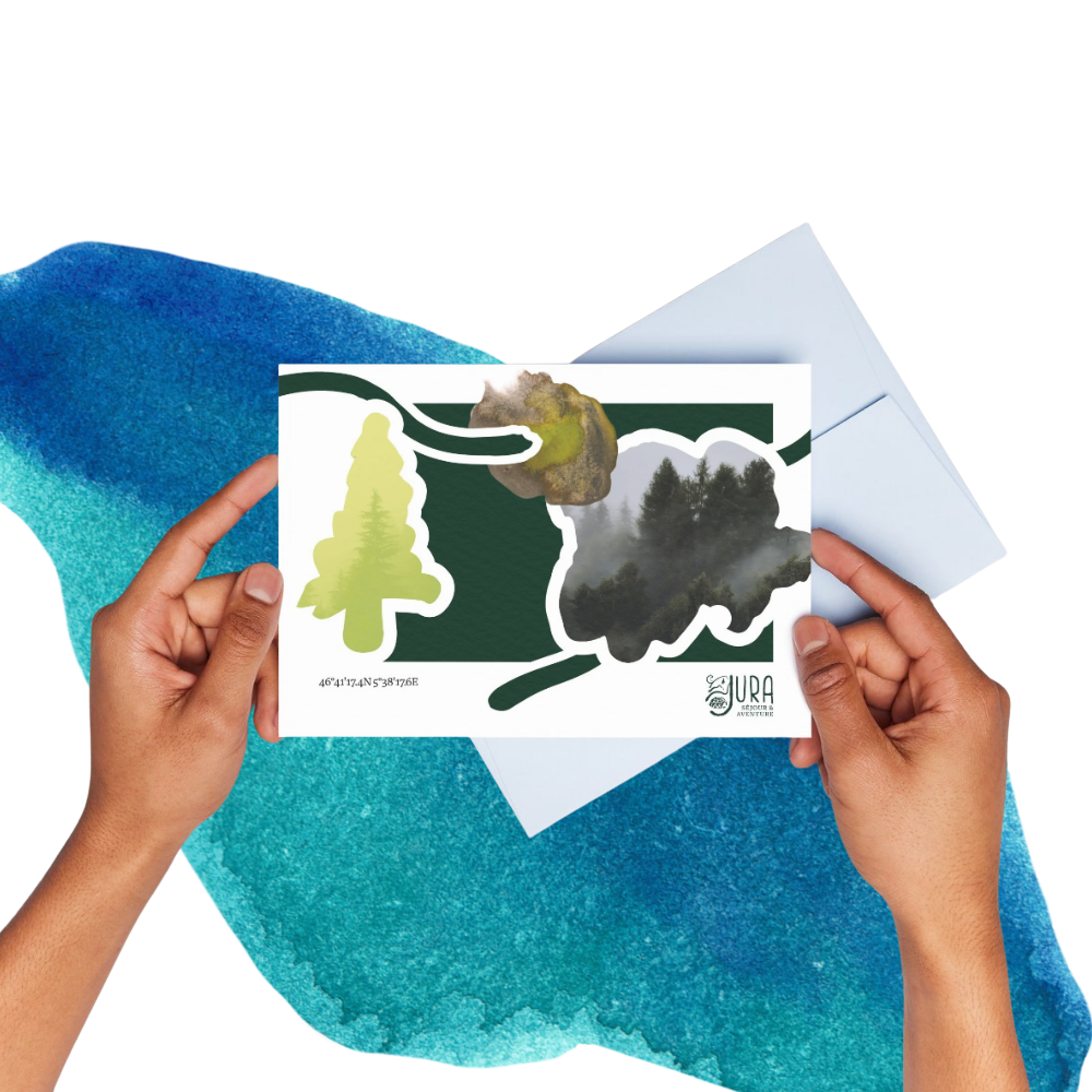 Carte postale – Forêt du Jura
