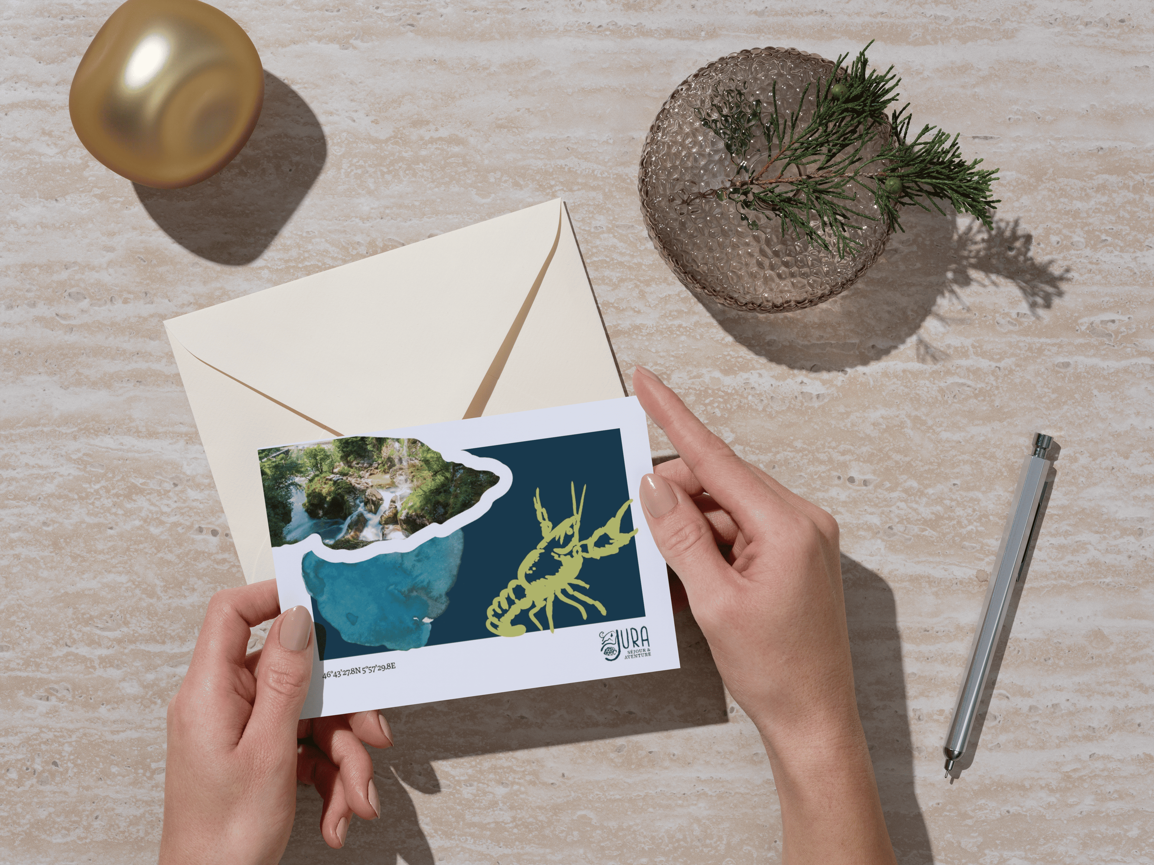 Carte postale – Écrevisse