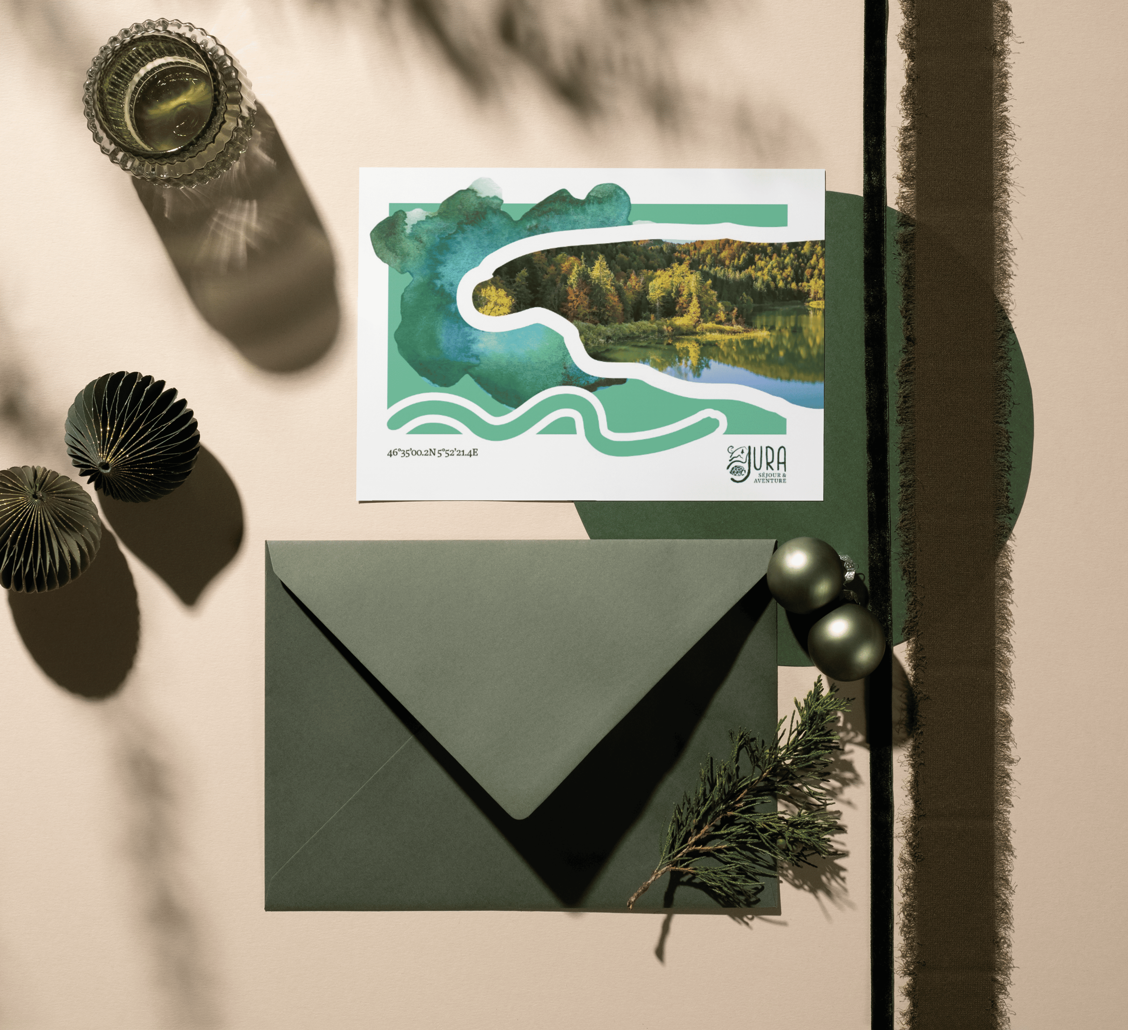 Carte postale – Lac Jurassien